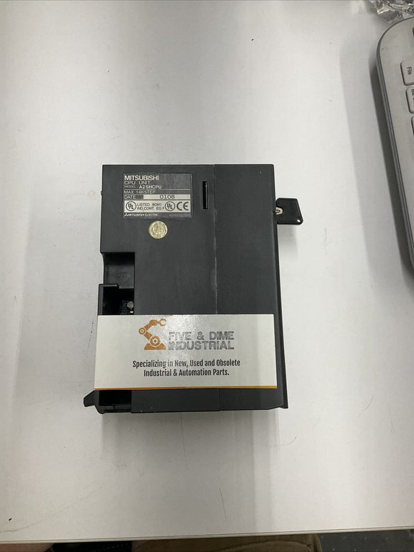 Mitsubishi A2SHCPU CPU PLC, 14k Step Processor w/ Key