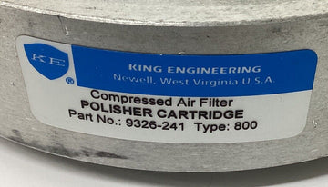 King 9326-241  Type 800 Polisher Cartridge - 0