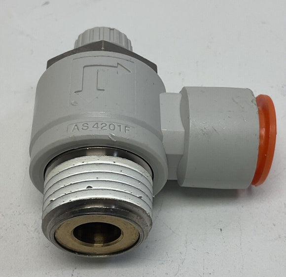 SMC AS4201F-N04-13S Speed Control Valve 1/2" (Lot of 10)