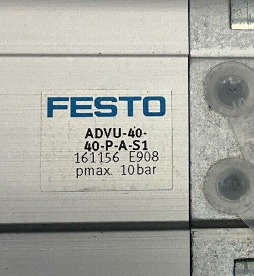 Festo  ADVU-40-40-P-A-S1 Pneumatic Cylinder  40mm Bore, 40mm Stroke 161156