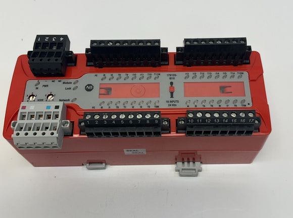 Allen Bradley 1791DS-IB16 Compact Block Guard I/O 16 Point Module Ser A