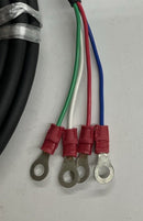 Omron R88A-CAU003S Motor Armature Cable Connector Cordset-3