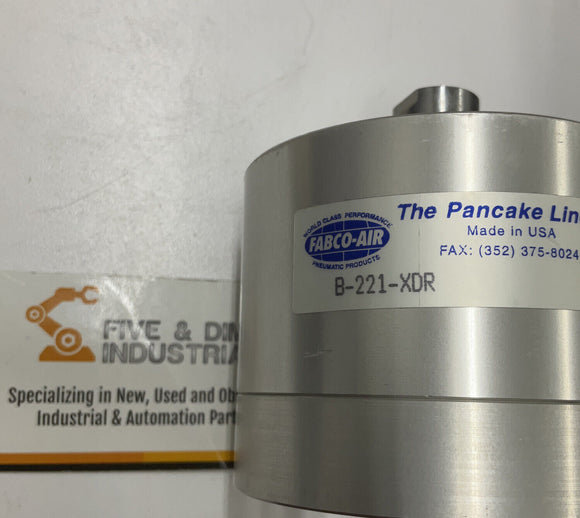 Fabco-Air Pancake Pneumatic Cylinder B-221-XDR