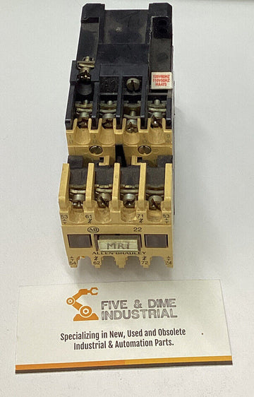 Allen-Bradley  100-A09ND3 Ser.B Contactor/195-FA22 Ser.A Aux Contact