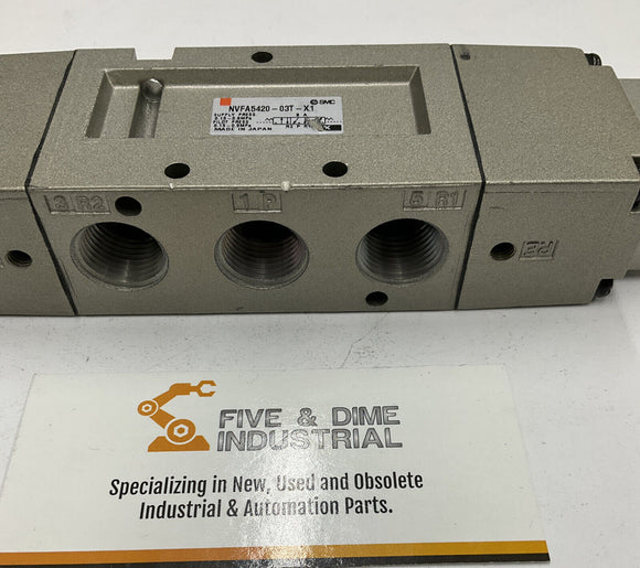 SMC NVFA5420-03T-X1 Air Operated Valve TVFA5B26U