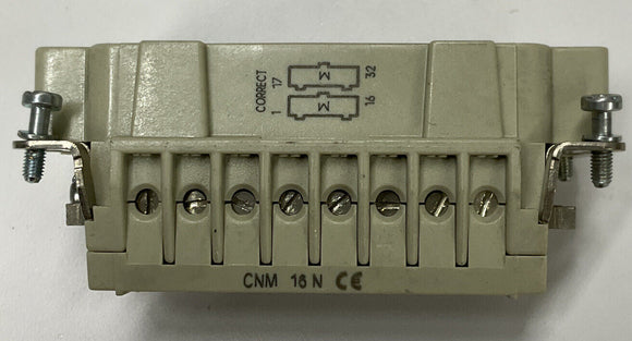 Ilme CNM-16 16 Pin VR2 Female Rectangular Insert 16A 400-600V