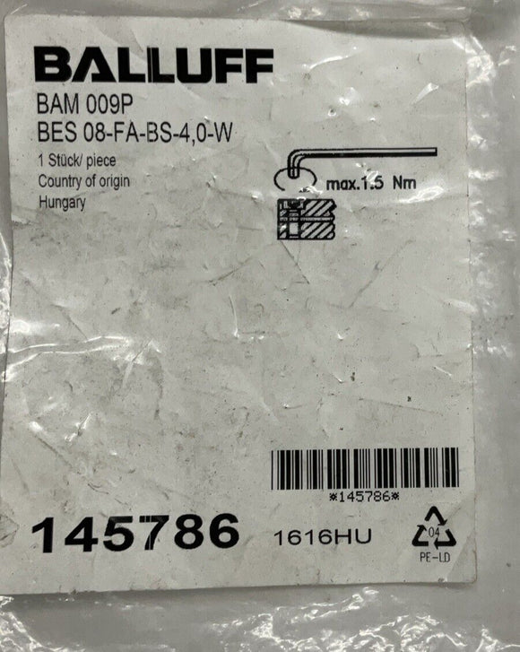 Balluff BES 08-FA-BS-4, 0-W Sensor Bracket BAM009P
