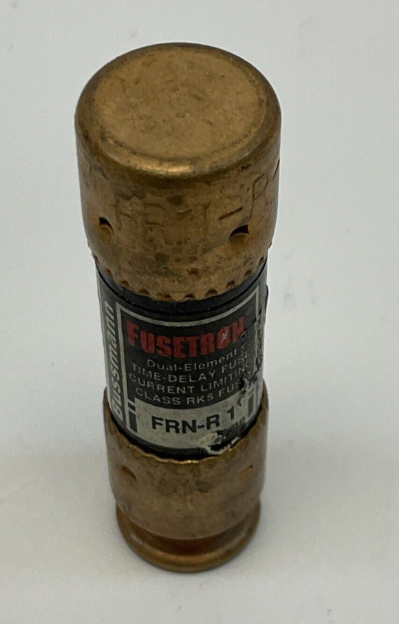 Bussmann FRN-R-1 Fusetron  1-Amp Fuses 250 Volts AC Max Lot of 4