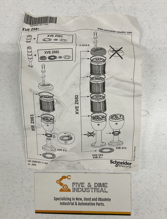 Schneider Electric XVE C21P Base Unit & Cover