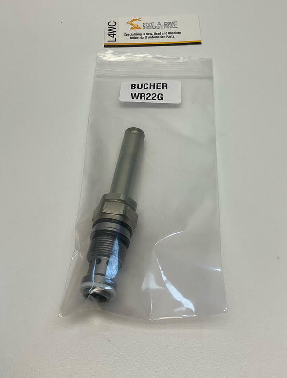 Bucher  WR22G  2-Way Hydraulic Valve Cartridge