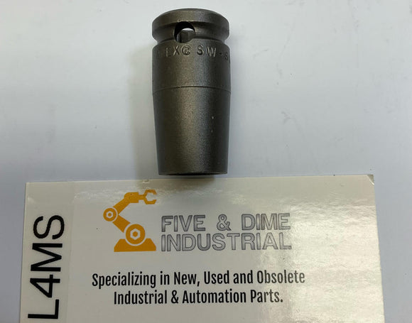 Apex SW-604 7/16" 6-Point Socket, 3/8" Square Drive, 1-1/2" Long