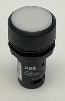 ABB CP110W-10 Non-Illuminated White Pushbutton Switch 230V-5