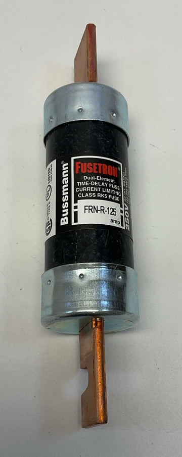 Bussmann Fusetron FRN-R-125 Fuse 125 Amp 250V - 0
