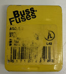 Bussmann Buss AGC-1/2 0.5 1/2 AMP Fuses  5 Pack-2