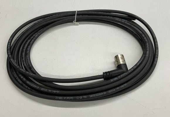 IFM Efector E11697 Single-End M16  90° Female Pur Cable 5 Meters