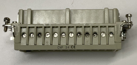 Ilme Cnf-24  Mencom 10.1970 24 Pin Female Rectangular Insert