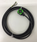 Murr 7000-18111-6170300 4-Wire MSUD Valve Plug A-18mm 3 Meter-5