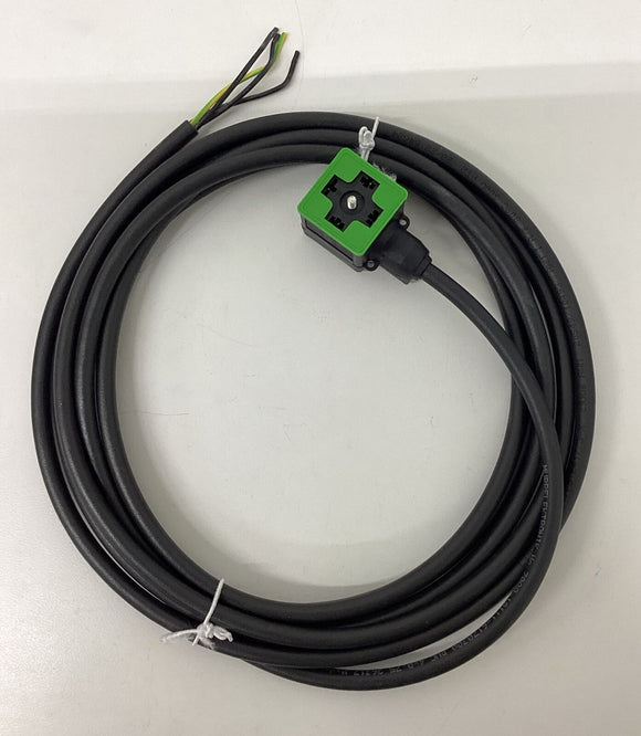 Murr 7000-18111-6170300 4-Wire MSUD Valve Plug A-18mm 3 Meter