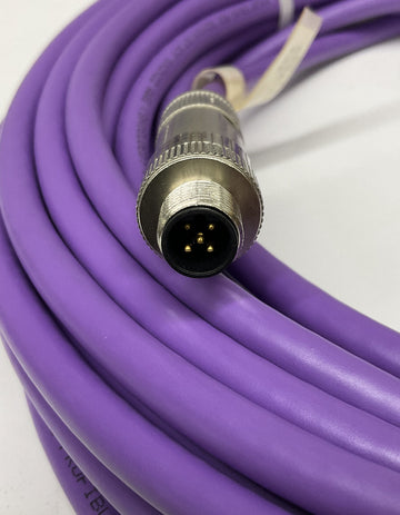 Fanuc A05B-2527-K121 Male / Female 5-Pin Cable Cordset 14 Meters - 0