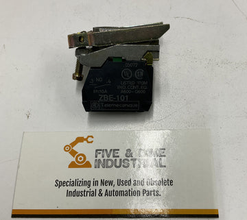 Square D Telemecanique ZB4B2101 Contact Block w/ Mount