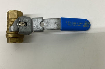 Rub S93C41  Brass Ball Valve Lockable Handle 3/8'' NPT Female