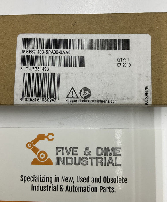 Siemens 6ES7 193-6PA00-0AA0 Server Module