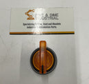 Allen Bradley 800H-N155A Orange Illuminated Selector Switch-1