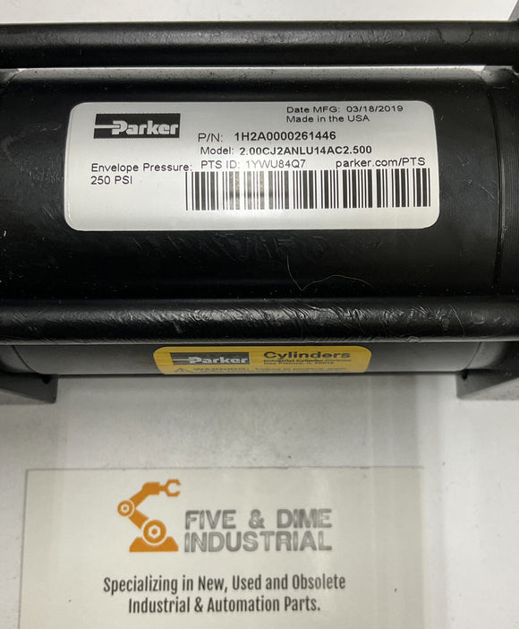 Parker 2.00CJANLU114C2.500 Hydraulic Cylinder 250 Psi