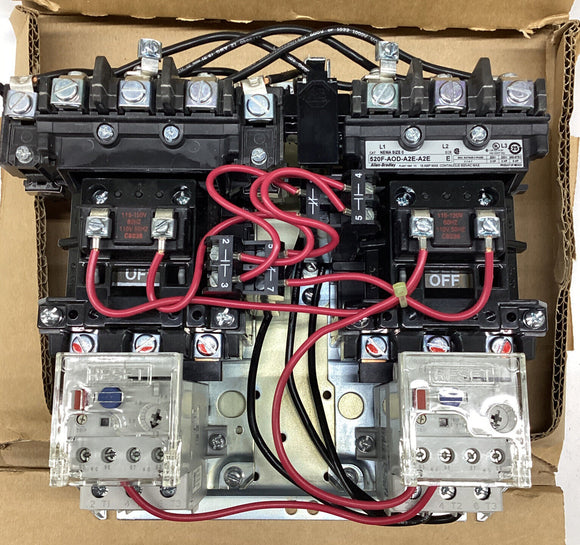 Allen Bradley 520F-AOD-A2E-A2E 2-Speed Constant or  Variable Starter
