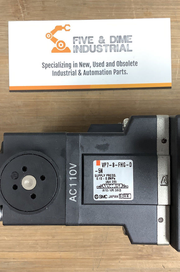 SMC VP7-8-FHG-D-32 Double Solenoid Valve