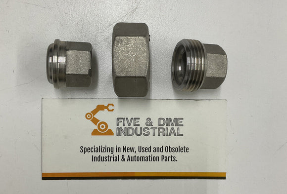 TC 1/4"  Npt 150 Union 304 Stainless Steel Lot of (2)