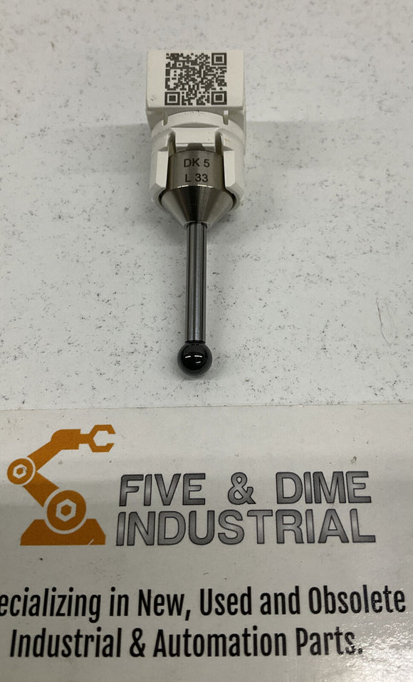 Zeiss DK-5 Carbide Tip Probe 626115-0502-033 L-33