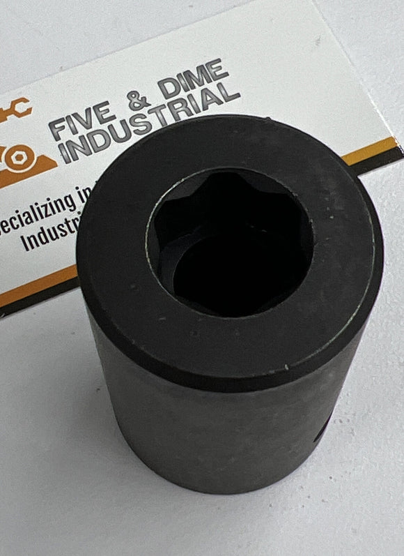 Custom Sockets CS1489  3/4" Drive to 15mm Surface Socket 2" Length