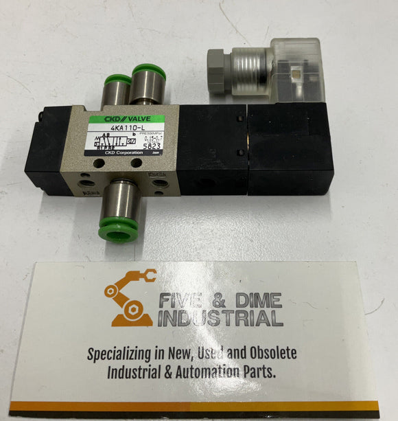 CKD Solenoid Valve 4KA110-GS6-L-DC24V