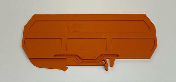 Wago 209-191 Terminal Block Separator 120mm Orange Lot of 5