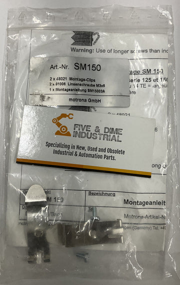 Motrona SM150 Montage Clips Kit