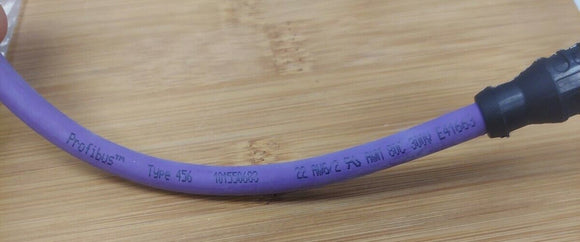 Turck RSSW RKSW 456-0.5M Eurofast Profubus Double End Cord U0391-05