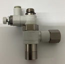 SMC ASP430F-U02-06-X352 Flow Control w/ Check Valve Fitting-3