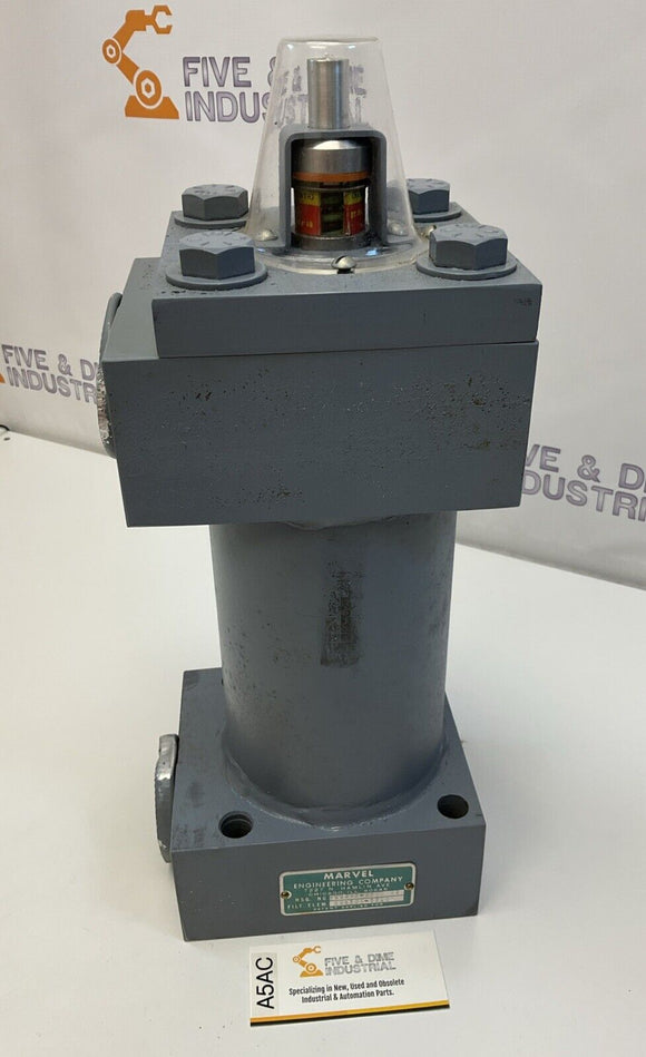 Marvel 811242 R2 Series 2500 PSI Hydraulic Filter Assembly SAE 1-7/8"-12 Thread