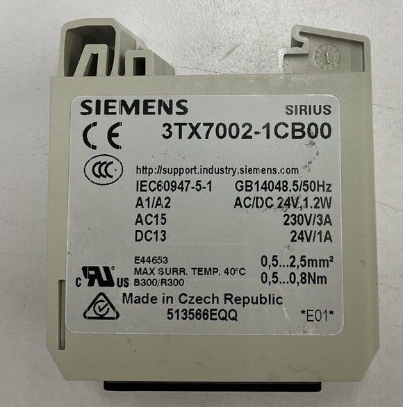 Siemens 3TX7002-1CB00 Output Interface Module