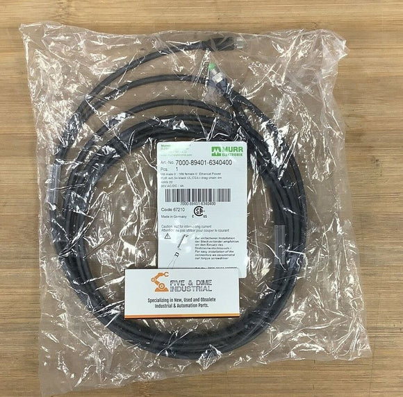 Murr Elektronik 7000-89401-6340400 Female Cable 8M