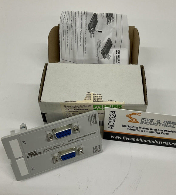 Murr Elektronik 4000-68000-0200000 Modlink MSDD Data Insert 2-9-pin D-Sub