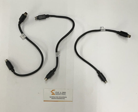 Allen Bradley A22105-134-019 8-Pin Communication Cable .33 M. Lot of (3)