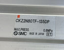 SMC CKZ2N80TF-135DP  Pneumatic Power Clamp Open Angle  NPT-2