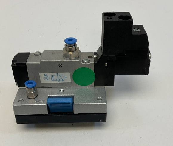 Festo MEH-3/2-1/8-P-B 2-way Pneumatic Solenoid Valve 173126 24VDC