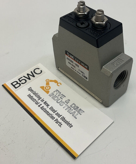 SMC ASS300-N03 Speed Control Slow Start Valve