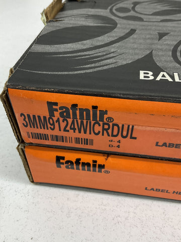 Timken Fafnir 3MM9124WICRDUL Matched Set of Bearings - 0