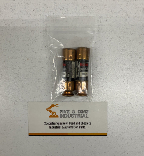 Fusetron FRN-R 4 Dual Element Time Delay Fuse Lot of 2