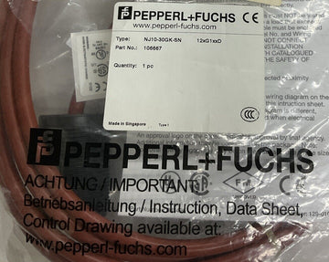 Pepperl Fuchs 106667 Proximity Sensor NJ 10-30GK-SN