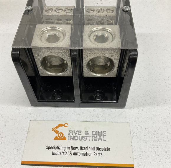 Square D 9080 LBC263106 Power Distribution Block  with Guard 380A 600V